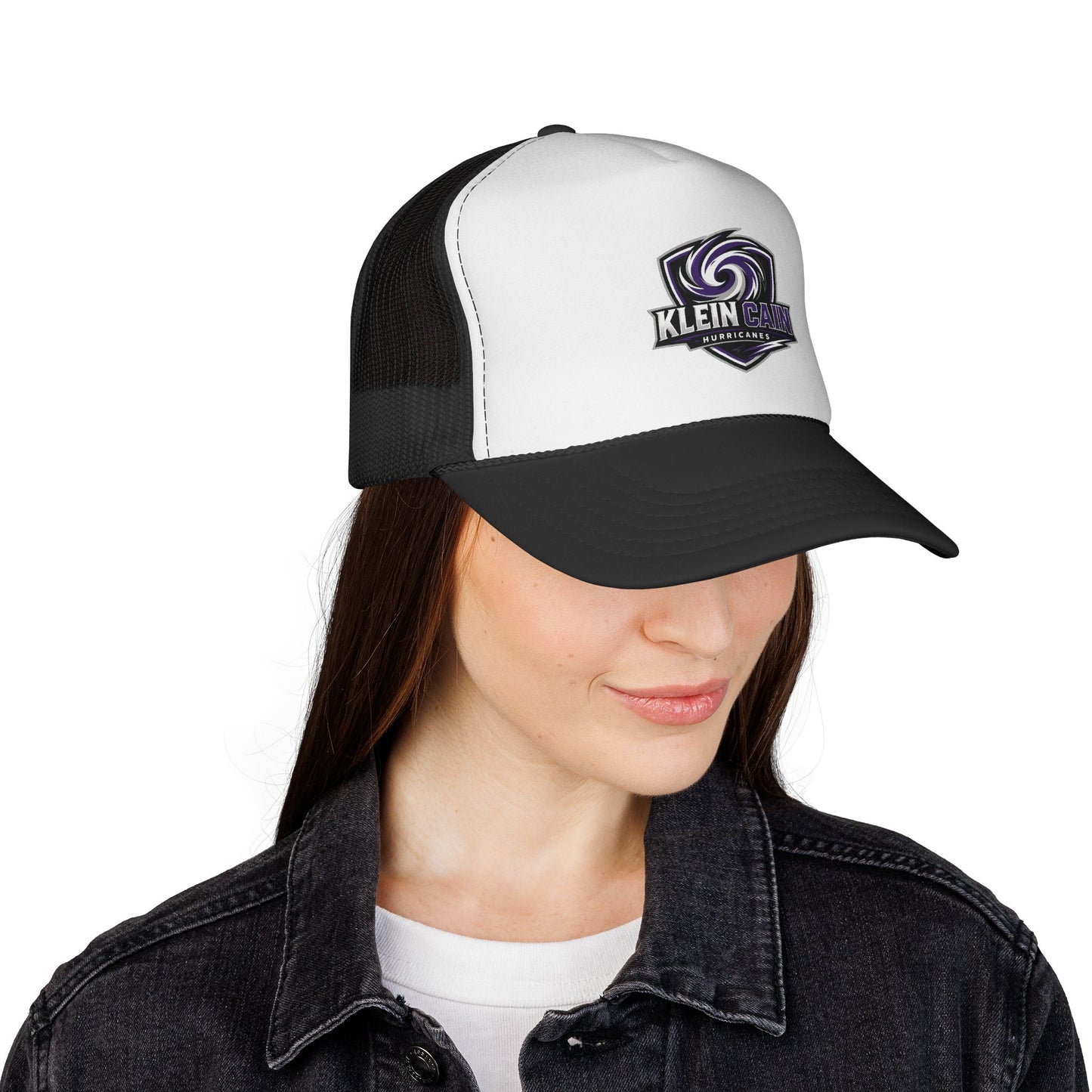 Klein Cain Hurricanes Logo Trucker Cap - Mesh Back Baseball Hat