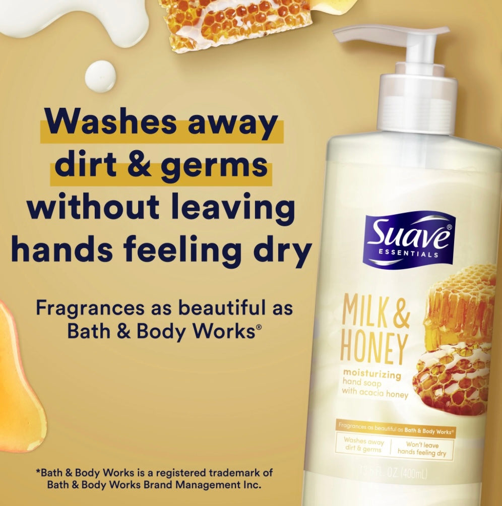 Suave Hand Soap Milk & Honey
