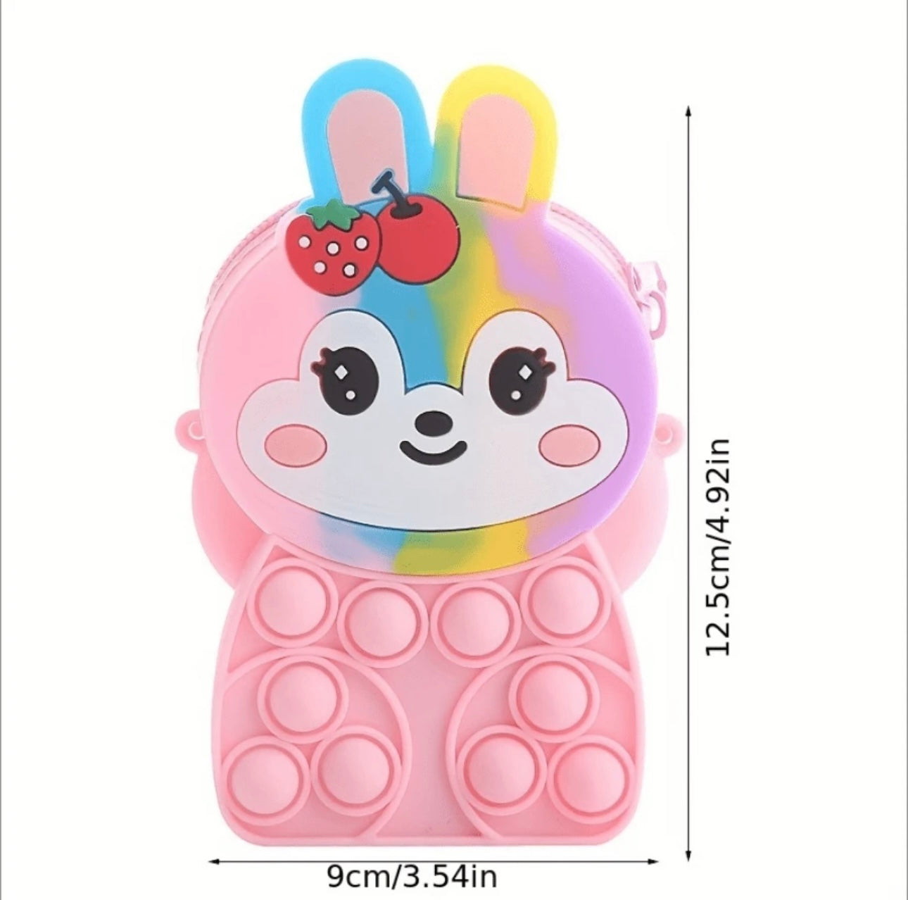 Fidget Silicone Crosbody