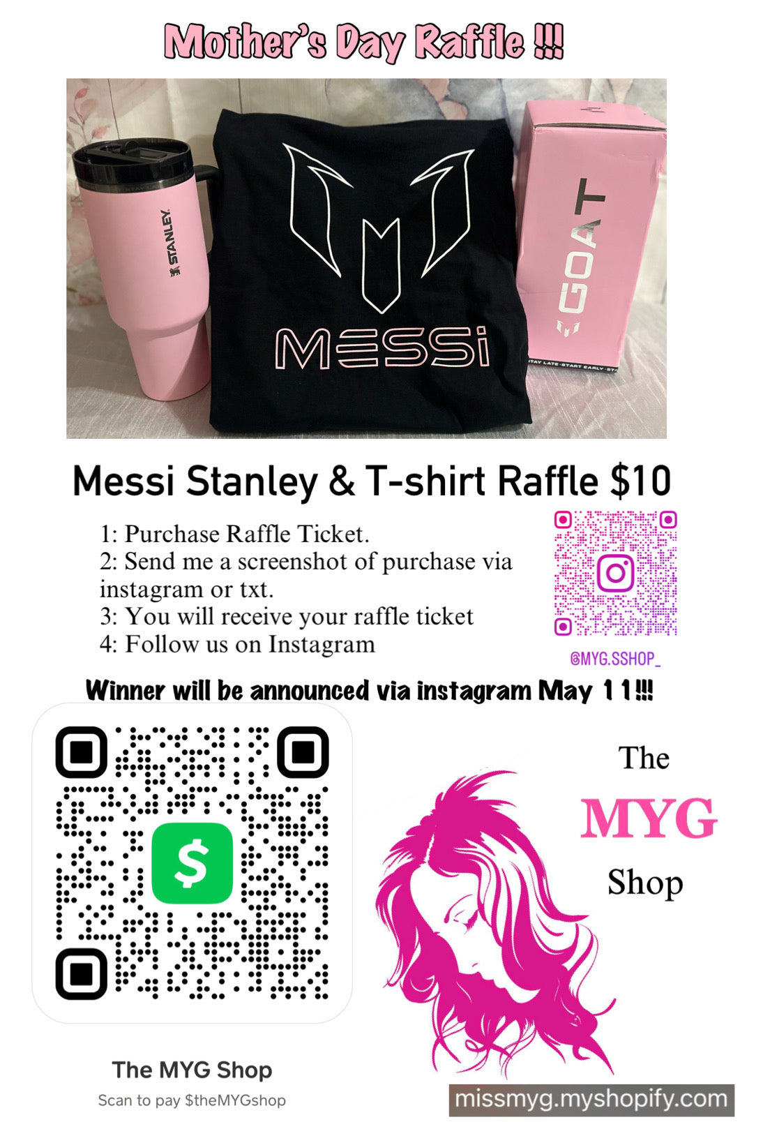 Mother’s Day Raffle