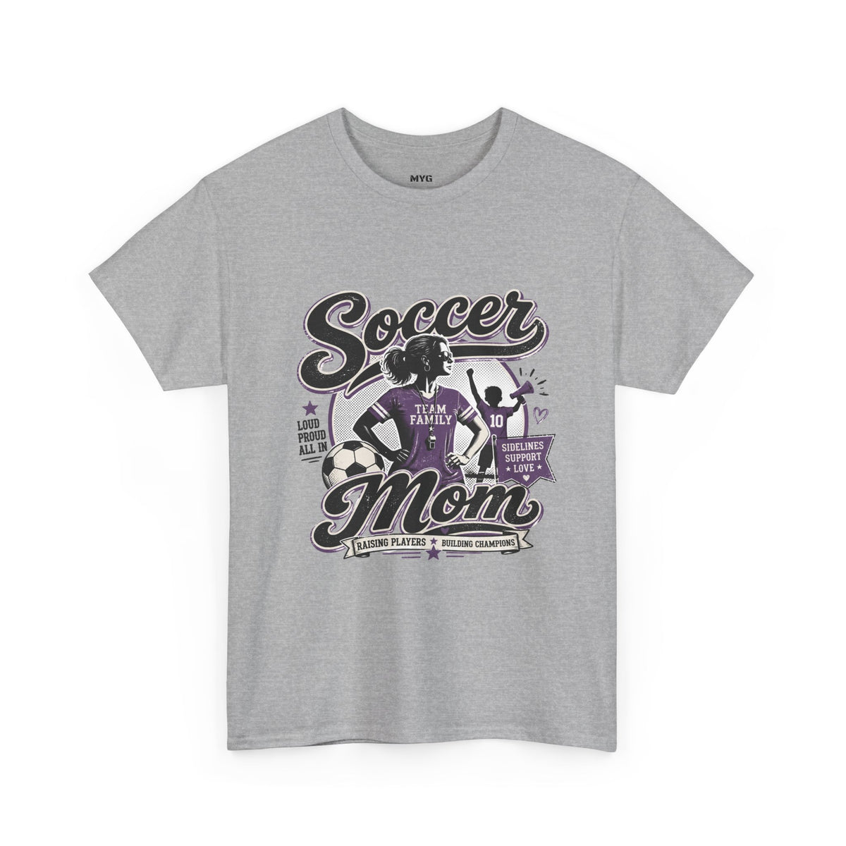 Soccer Mom T-Shirt – Proud Team Parent Graphic Tee
