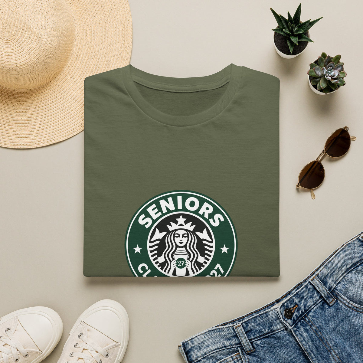 Seniors Class of 2027 Graduation T-Shirt