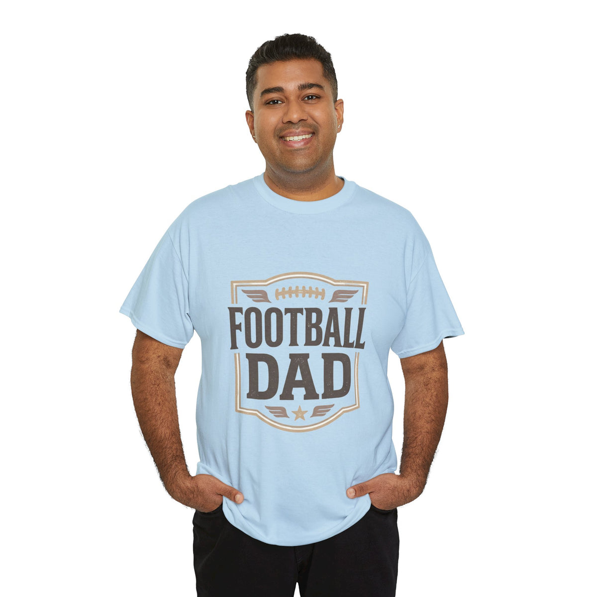 Football Dad T-Shirt — Vintage Football Dad Tee for Game Day & Father’s Gifts