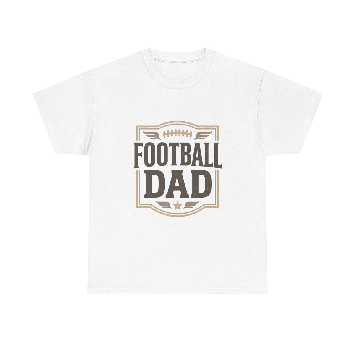 Football Dad T-Shirt — Vintage Football Dad Tee for Game Day & Father’s Gifts