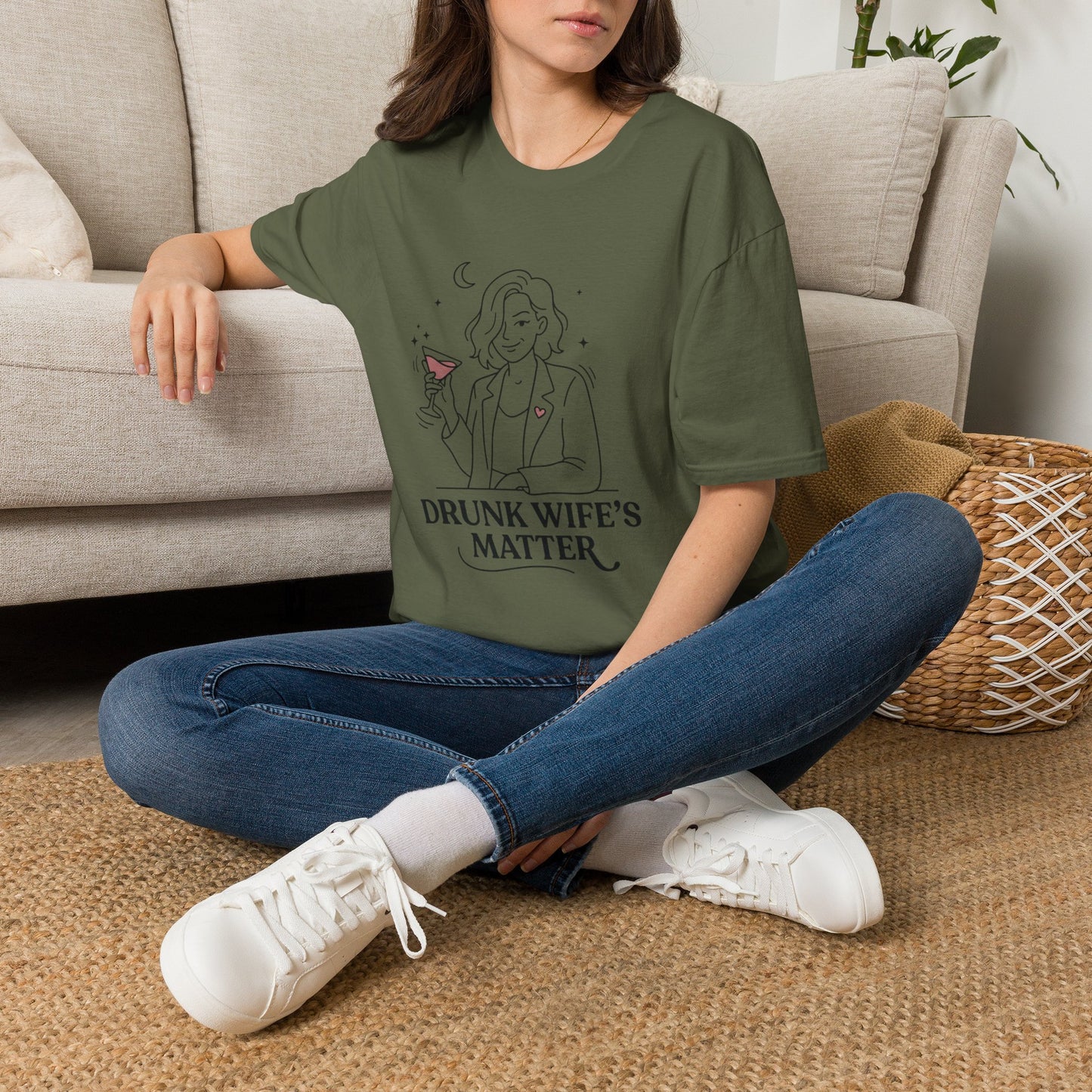 Drunk Wife’s Matter T-Shirt —  Graphic Tee