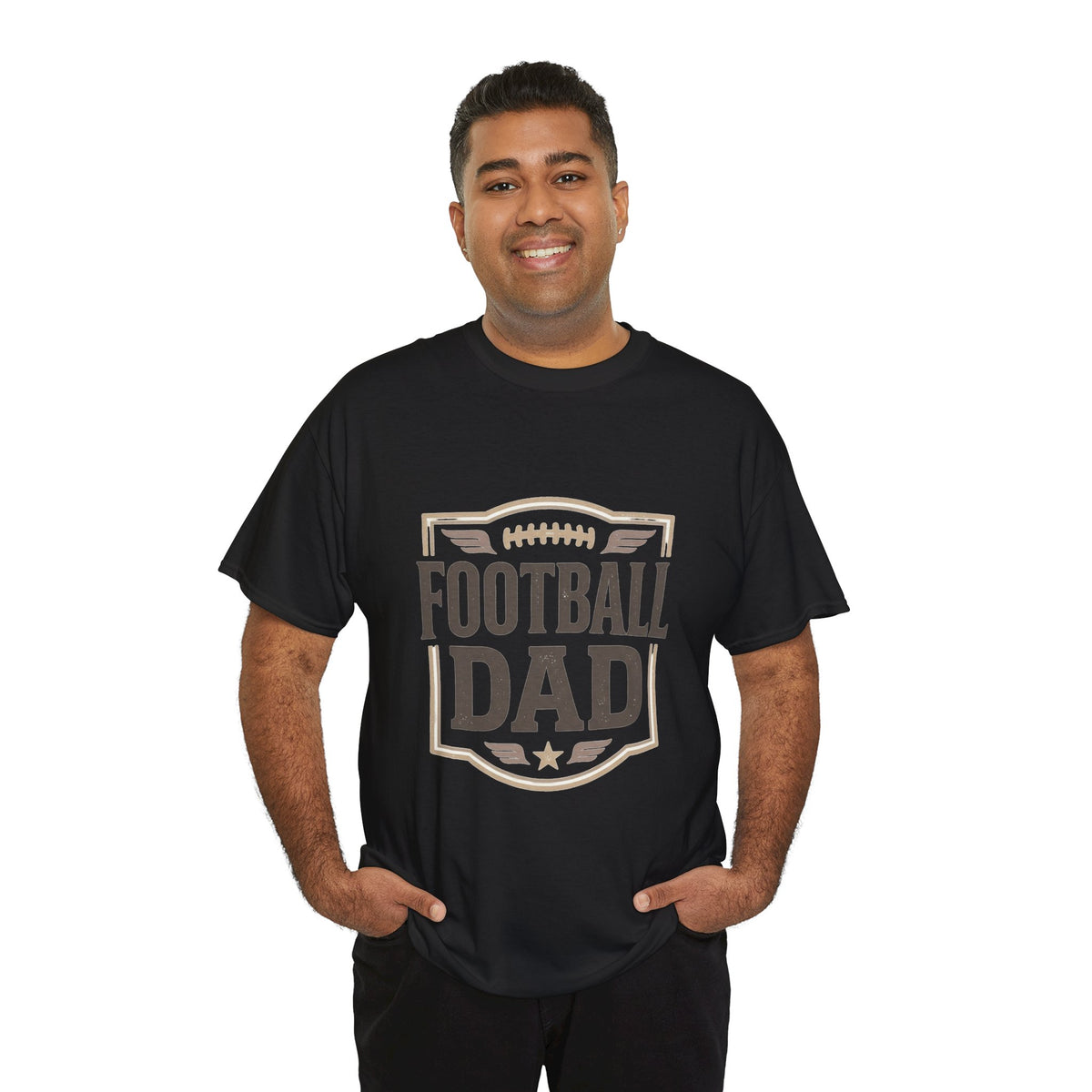 Football Dad T-Shirt — Vintage Football Dad Tee for Game Day & Father’s Gifts