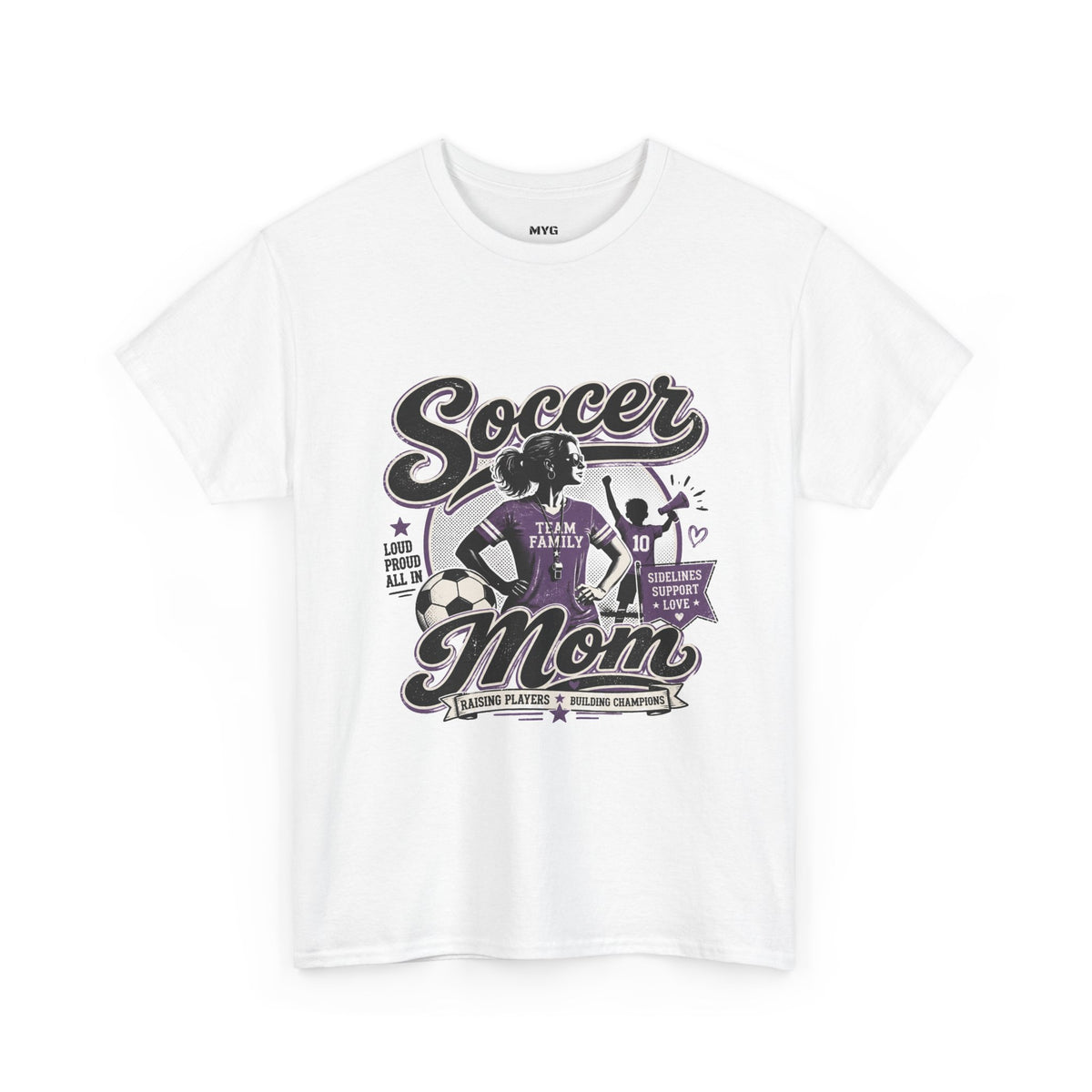 Soccer Mom T-Shirt – Proud Team Parent Graphic Tee
