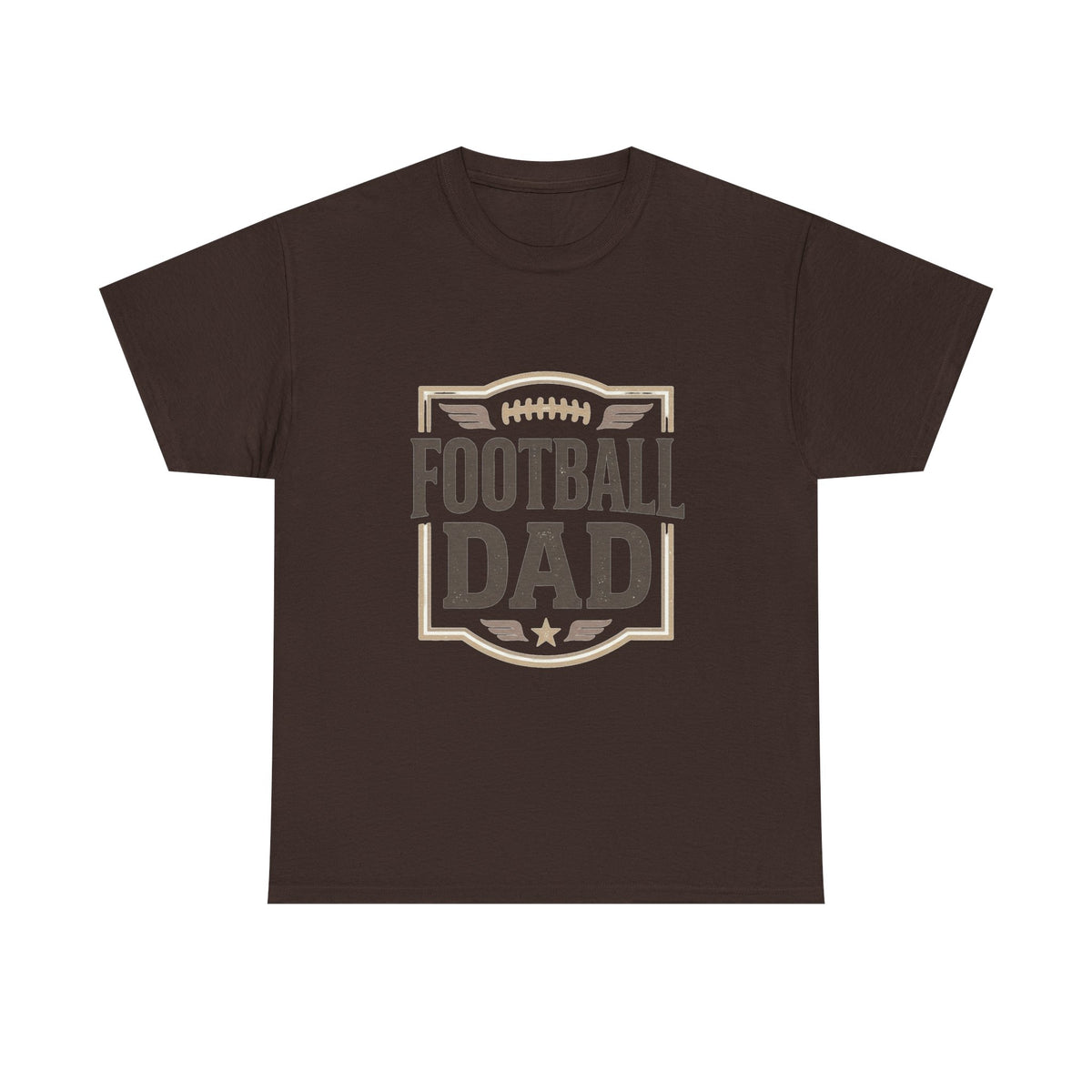 Football Dad T-Shirt — Vintage Football Dad Tee for Game Day & Father’s Gifts