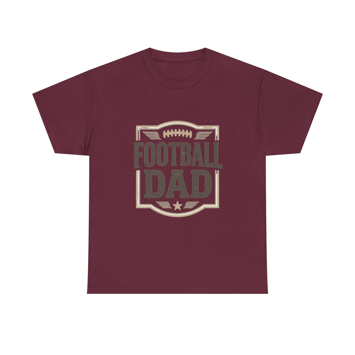 Football Dad T-Shirt — Vintage Football Dad Tee for Game Day & Father’s Gifts