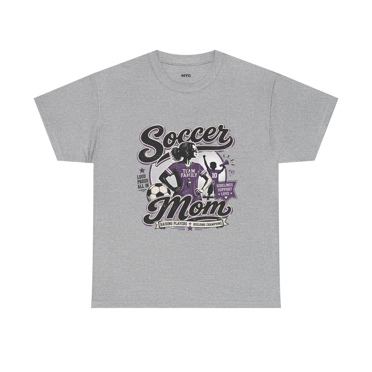 Soccer Mom T-Shirt – Proud Team Parent Graphic Tee