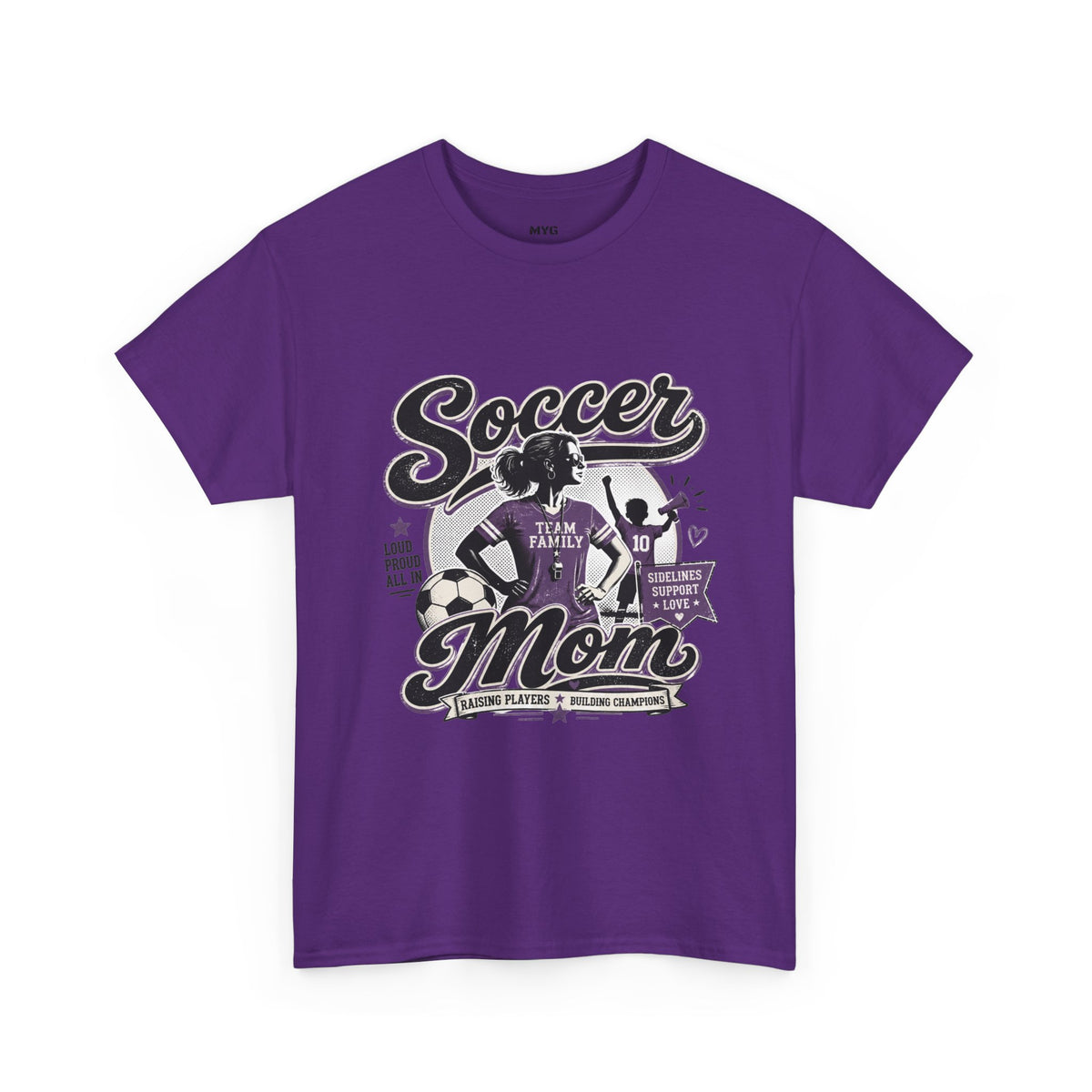 Soccer Mom T-Shirt – Proud Team Parent Graphic Tee