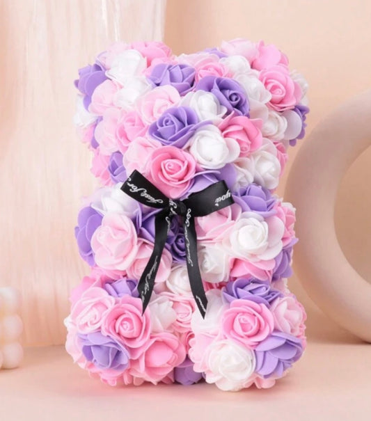 Eternal Love Rose Bear