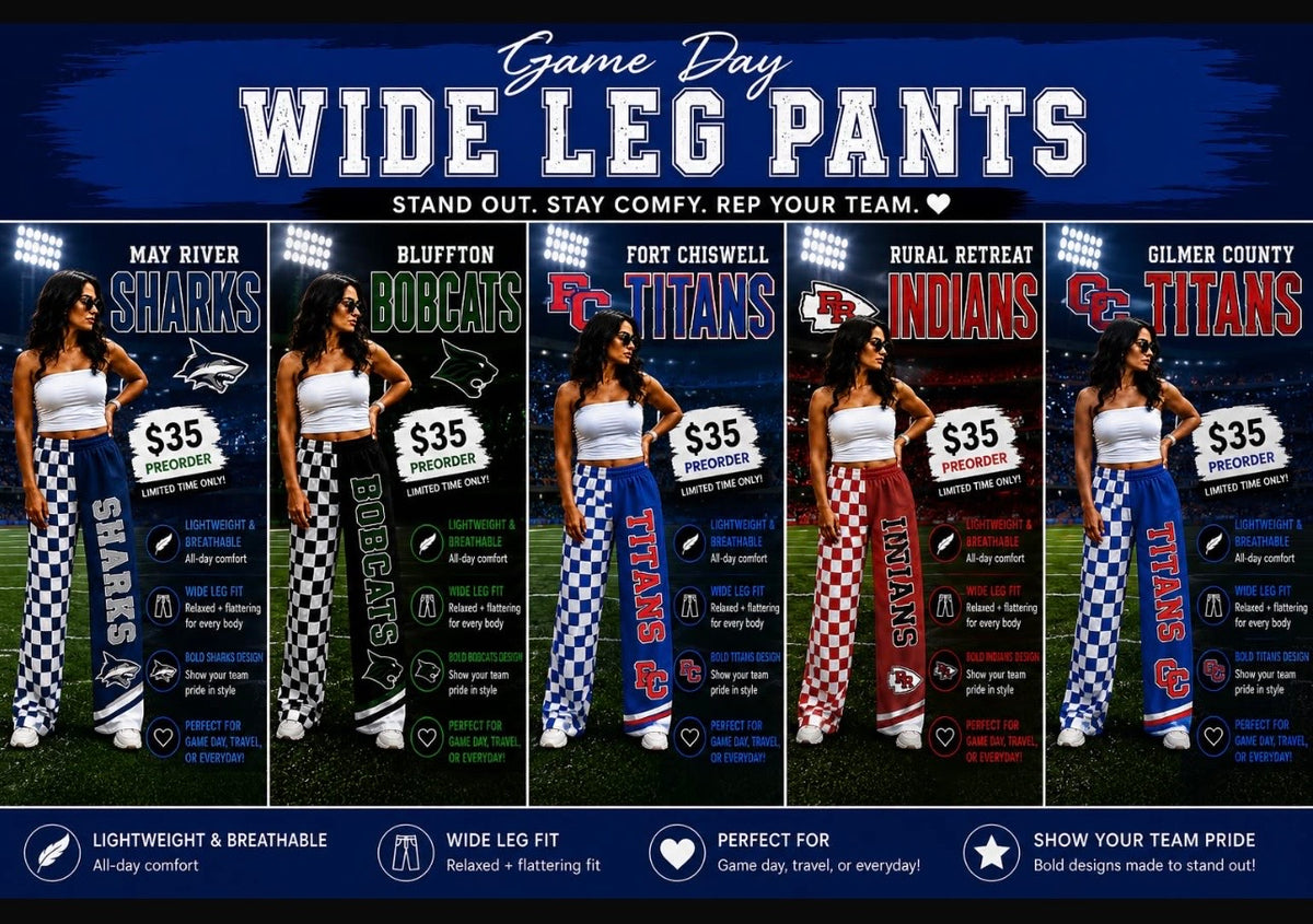 Game Day Pants **Custom Pre-Order**