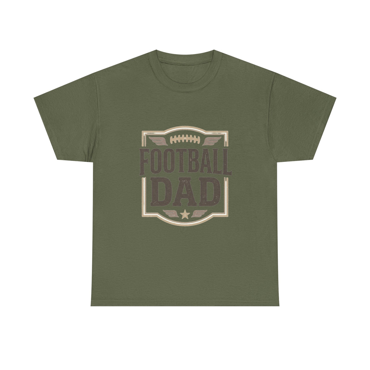 Football Dad T-Shirt — Vintage Football Dad Tee for Game Day & Father’s Gifts