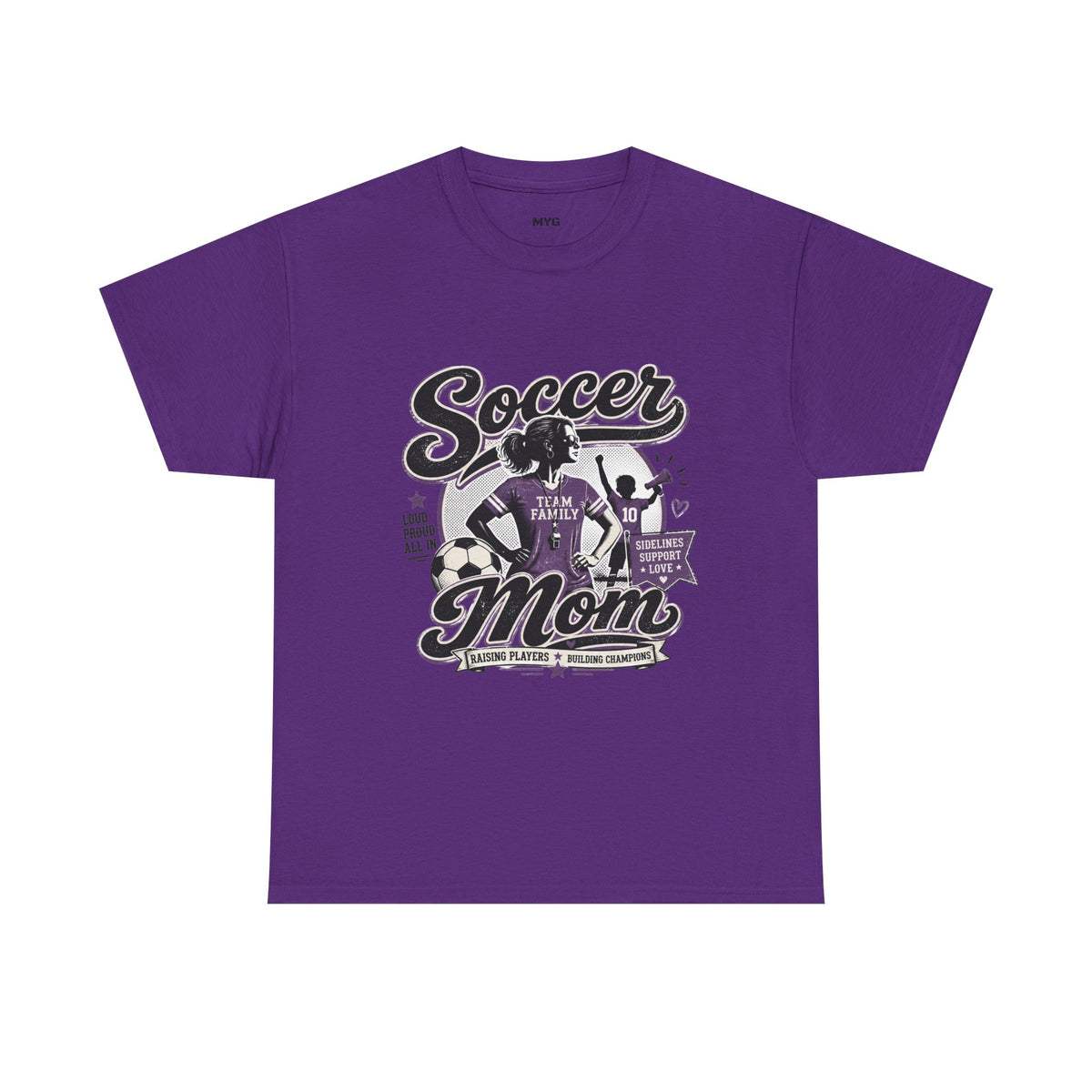 Soccer Mom T-Shirt – Proud Team Parent Graphic Tee