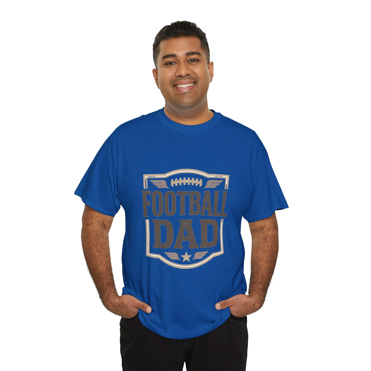 Football Dad T-Shirt — Vintage Football Dad Tee for Game Day & Father’s Gifts