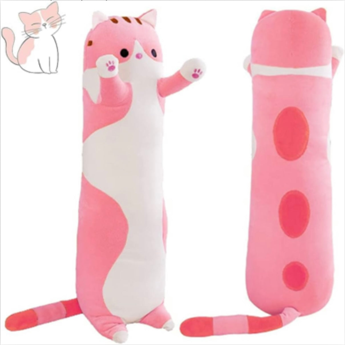 Cat Body Pillow