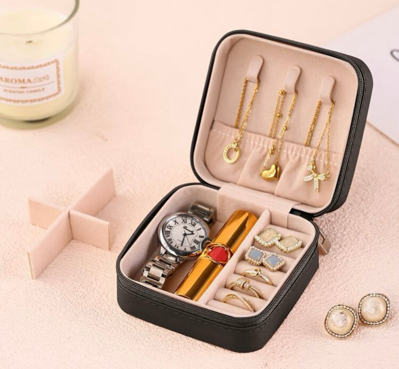 Travel Jewelry Storage Box