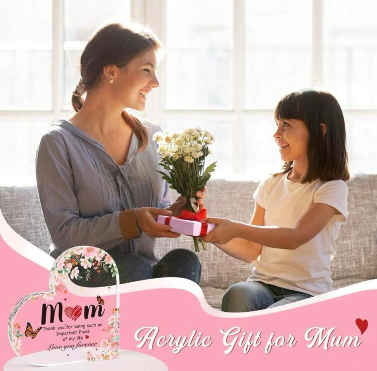 Thank You Heart For Mom