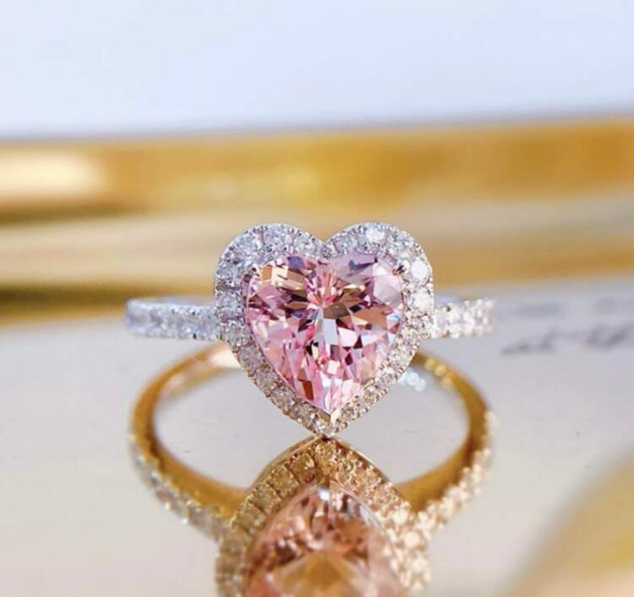 Pink Love Ring