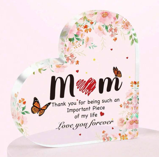 Thank You Heart For Mom