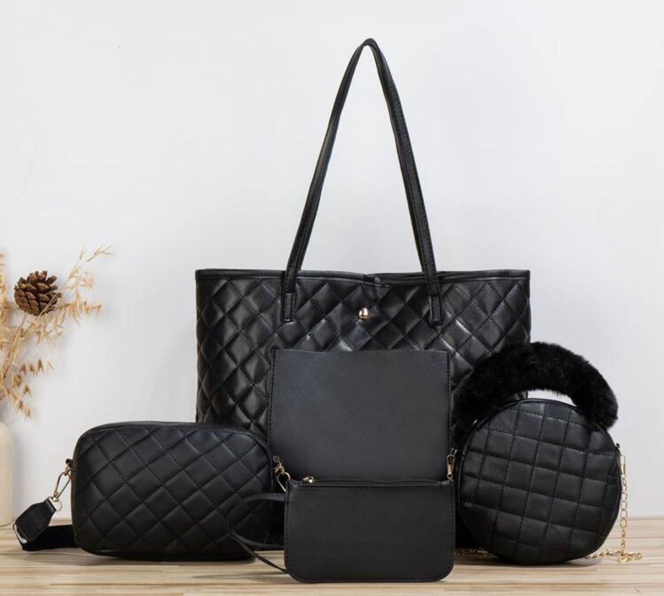 Fashion Shoulder Bag/Tote Set