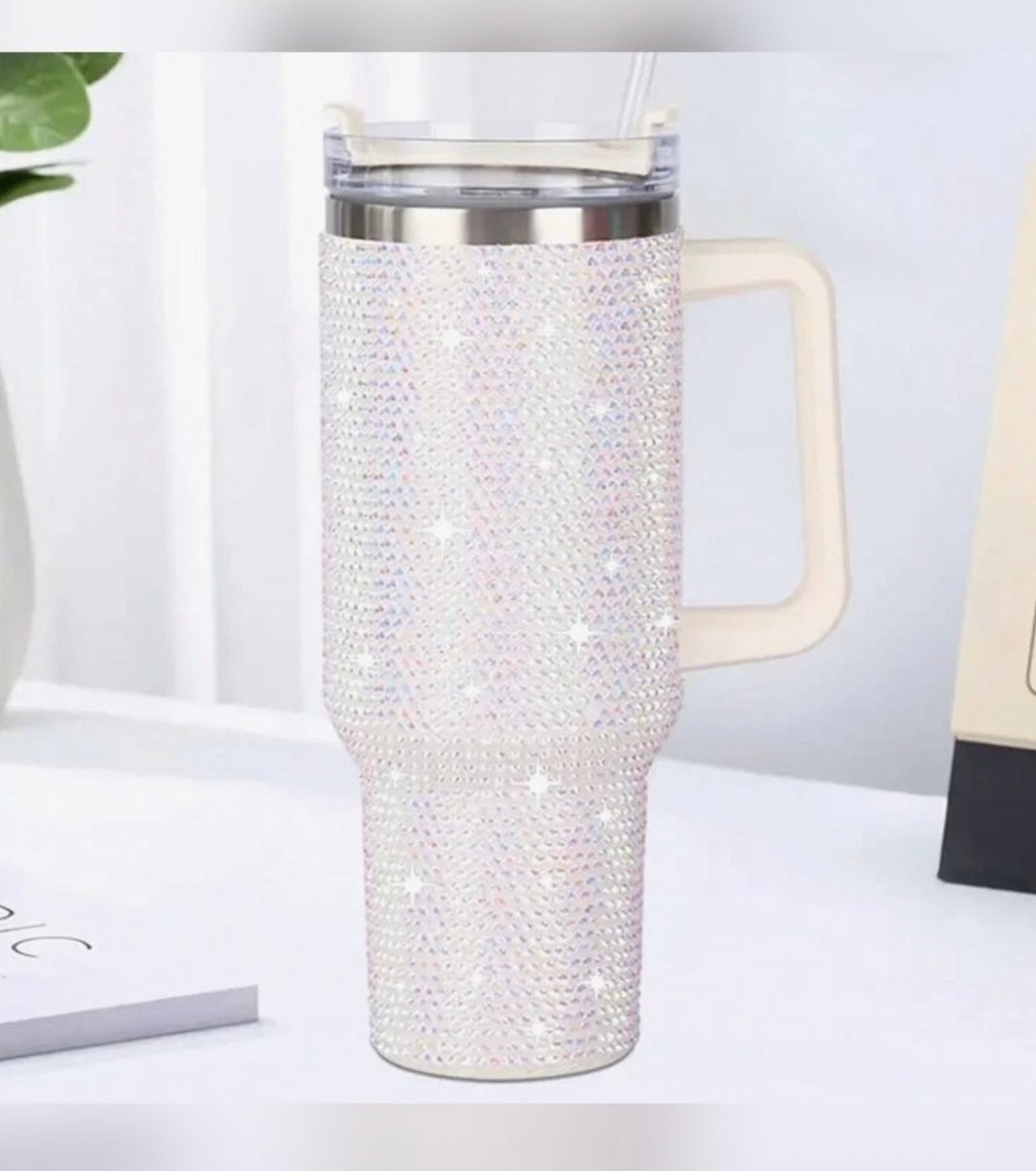 Sparkling Rhinestone Tumbler