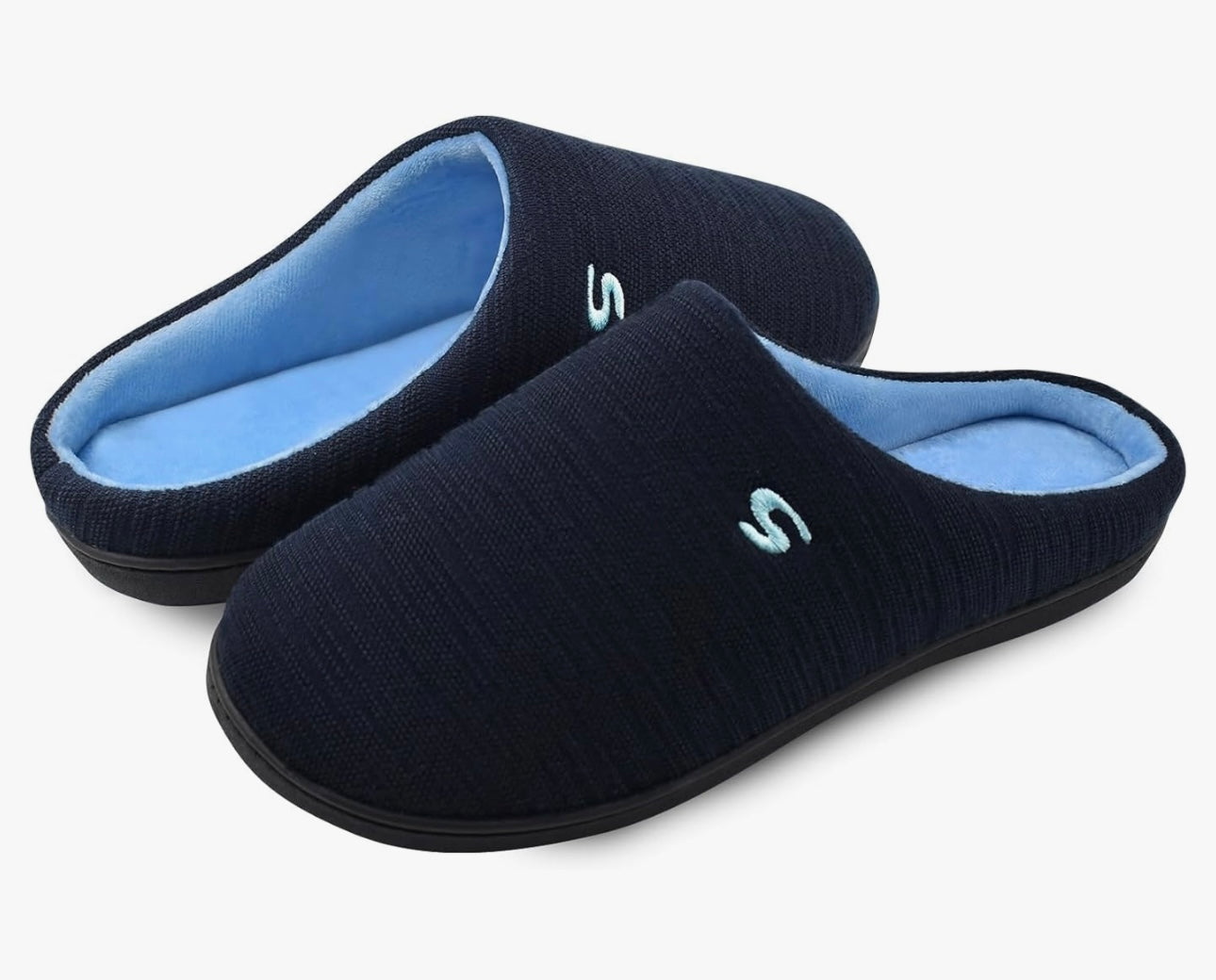 Golonbes Mens Memory Foam Slippers