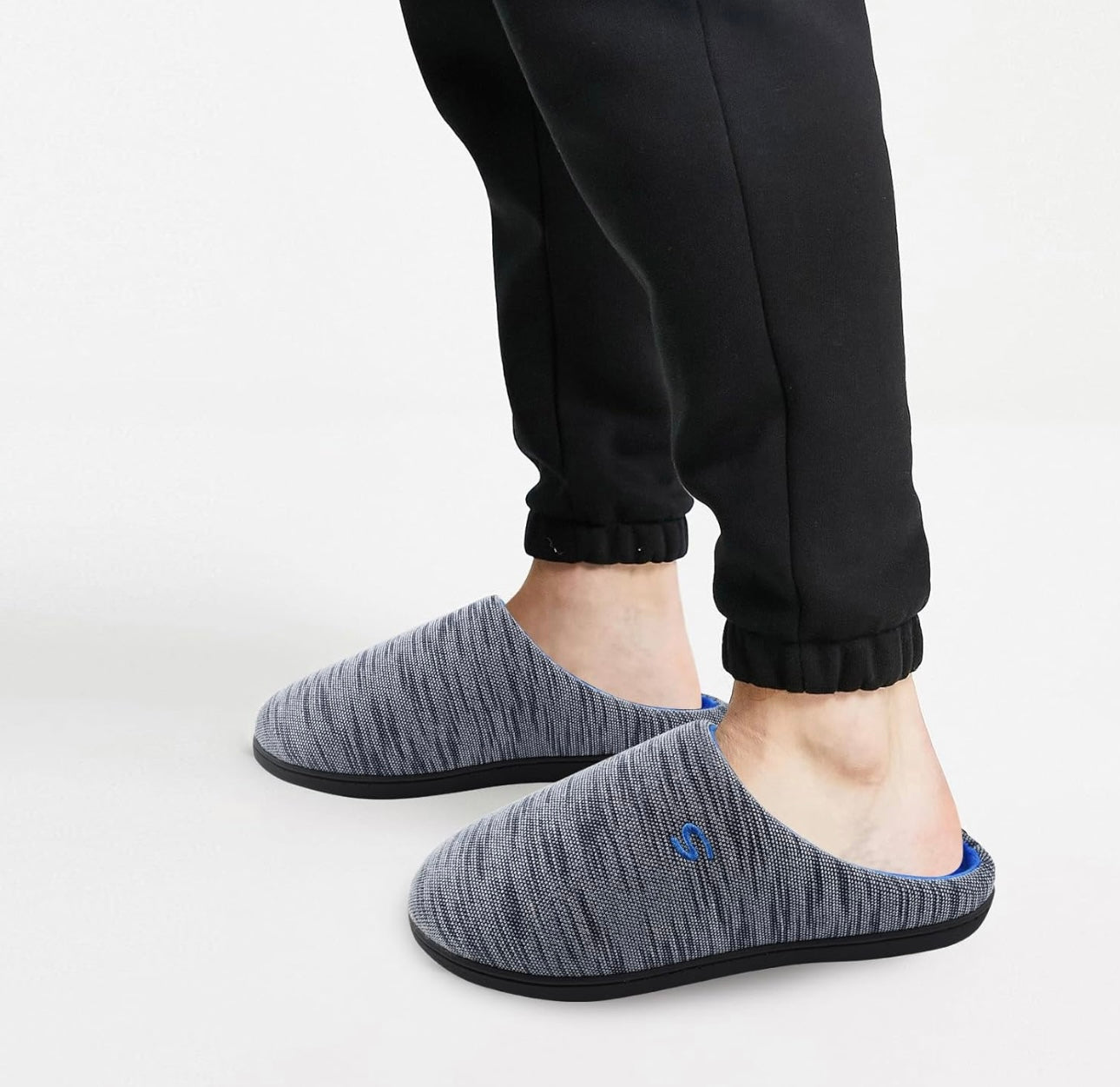 Golonbes Mens Memory Foam Slippers
