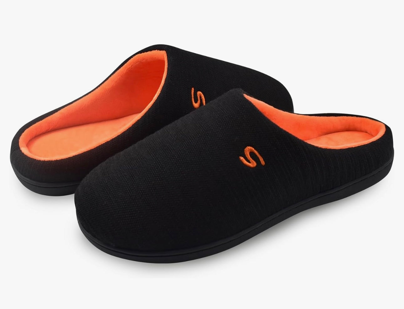 Golonbes Mens Memory Foam Slippers