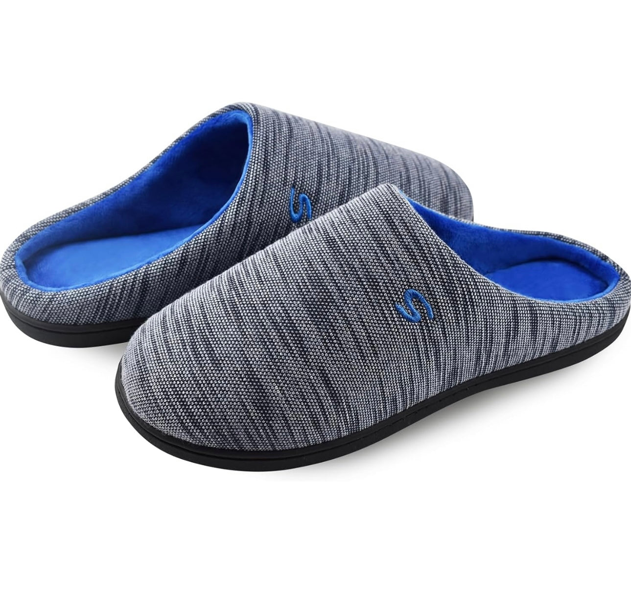 Golonbes Mens Memory Foam Slippers