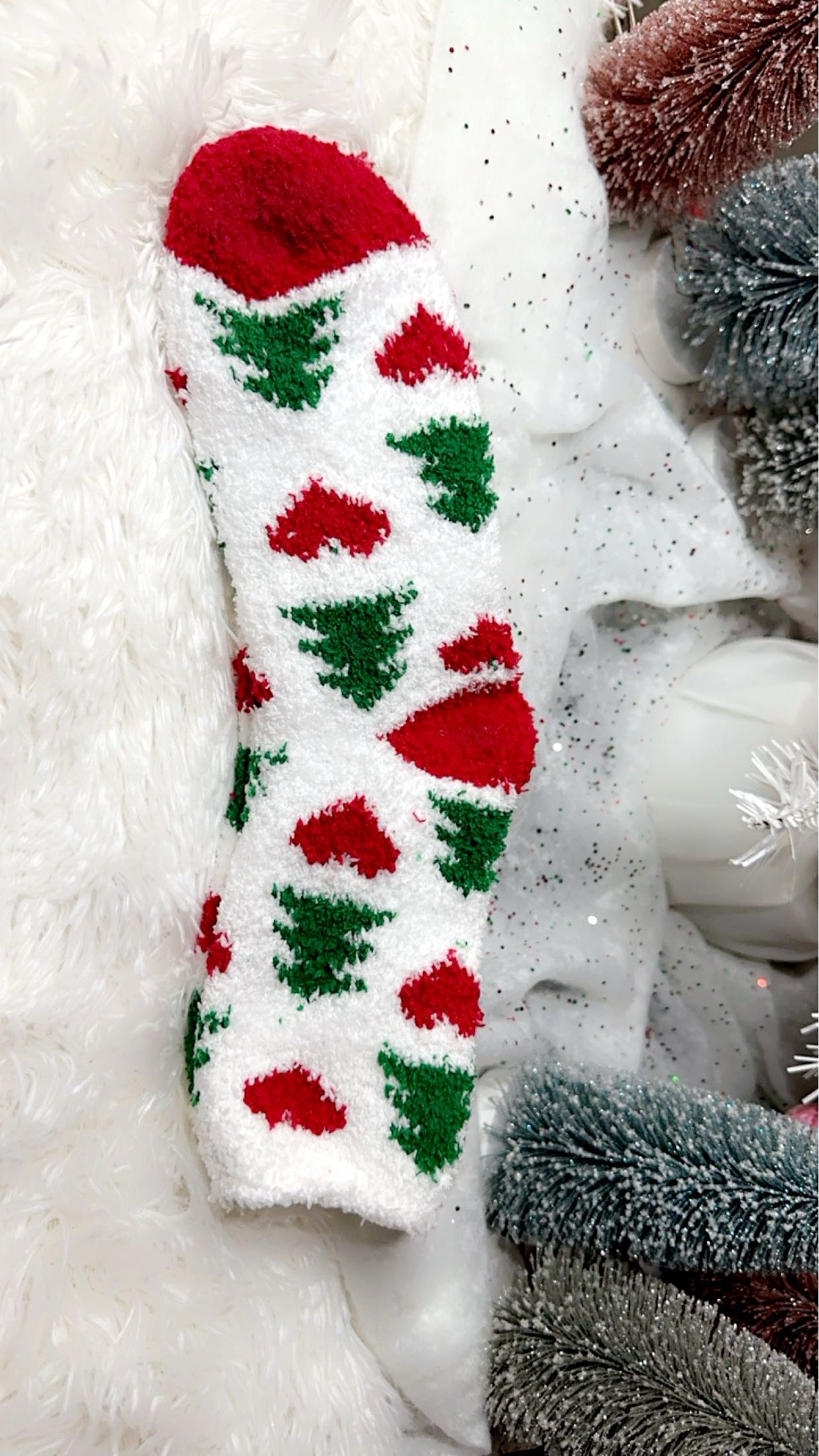 Christmas Fuzzy Socks